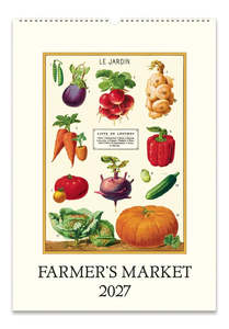 Wall Calendar - Farmer's Market