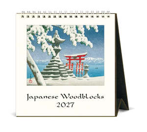 Desk Calendars: Desk Calendar - Japanese Woodblocks