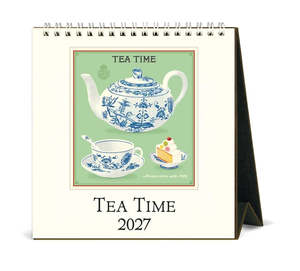 Desk Calendar - Tea Time