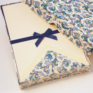 Writing Paper: Writing Set - Blue Florentine
