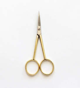 Silhouette Scissors - Small with Gold Handle