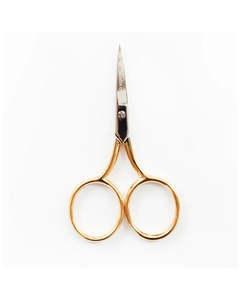 Scissors: Ribbon Scissors - Small w Gold Handle