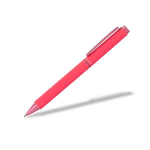 Ballpoint Pens: CM - Soft Ballpoint Pen - Coral