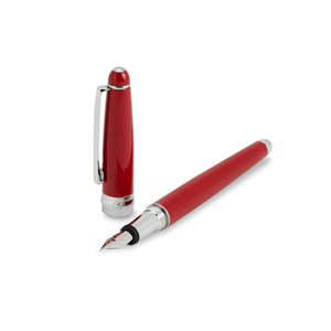 Fountain Pens: CM - Minny Big Fountain Pen - Cherry Red