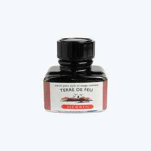 Inks And Cartridges: J Herbin - Fountain Pen Ink - Terre De Feu