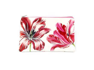 Pouch - NL - Merian, Three Tulips