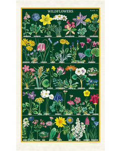 Tea Towels: C - Tea Towel - Wildflowers 2