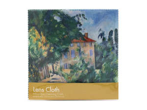 Lens Cloth - Paul Cézanne, House with the Red Roof