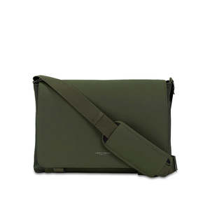 Accessories: CM - Rem Messenger Crossbody Bag - Olive Green