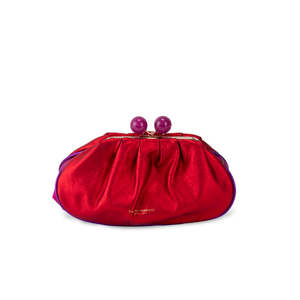 Accessories: CM - Lillian Handbag - Cherry Red