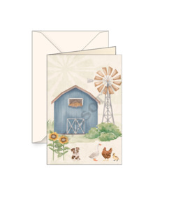 Card T - Barn