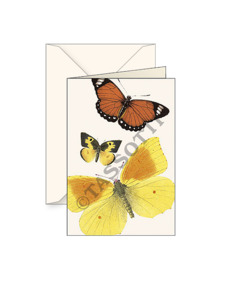 Card T - Butterflies