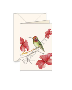 Card T - Hummingbird