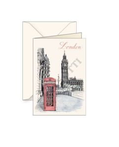 Card T - London - Big Ben