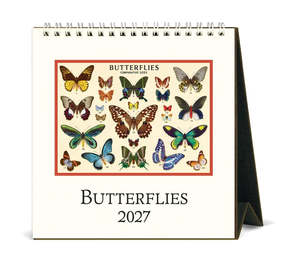 Desk Calendar - Butterflies