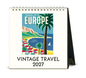Desk Calendars: Desk Calendar - Vintage Travel