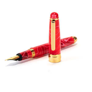 Pens Inks: CM - Lady Fountain Pen - Cherry Red