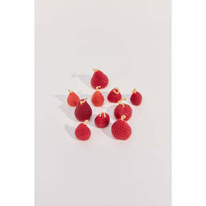 Beeswax Candles | Strawberries - Box of 10 (3 different sizes)
