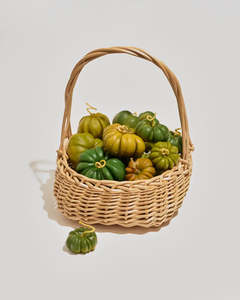Beeswax Candle | Heirloom Tomato - Large - Green