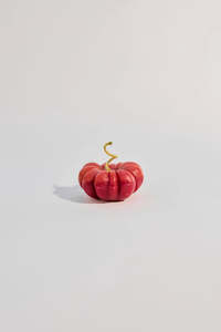 Beeswax Candle | Heirloom Tomato - Small - Red
