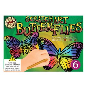 Gift Ideas: Scratch Art Set - Butterflies