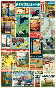 Gift Ideas: Jigsaw Puzzle 500 piece - NZ Vintage Ephemera