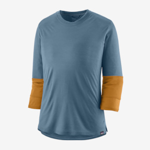 Womens T Shirts: Women's Merino 3/4-Sleeved Bike Jersey
