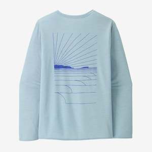 Men's Long-Sleeved Capilene® Cool Daily Graphic Shirt - Waters