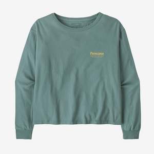 Sale: Women’s Long-Sleeved Water People Banner Easy-Cut T-Shirt