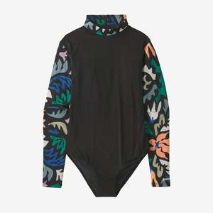 Women's Long-Sleeved Swell Seeker One-Piece Swimsuit