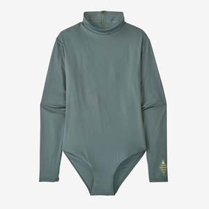 Women's Long-Sleeved Swell Seeker One-Piece Swimsuit