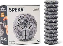 Sensory And Fidget: Speks Magnetic Fidget Sphere Grey