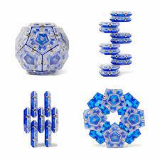 Sensory And Fidget: Speks Magnetic Fidget Sphere Blue
