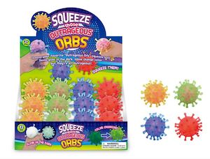 Sensory And Fidget: Sticky Squeeze Orb Ball