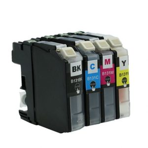 Products: Brother LC131 LC133 Set Of B+C+Y+M Inks