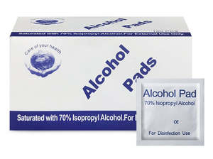 75% Alcohol Prep Pads NZ 100 Individually Wrapped Inkshop
