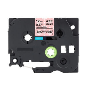Products: Tze mpcb31 black on snowflake tape 12mm - Inkshop