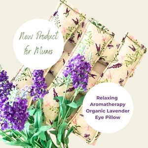 Organic Cotton Gifts: Aromatherapy Organic Lavender Eye Pillow
