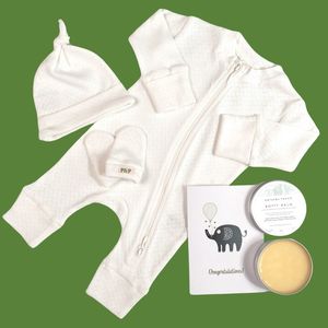 Organic Cotton Gifts: Premium Baby Gift Box - Neutral