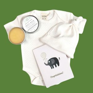 Organic Cotton Gifts: Pamper Baby Gift Box - Neutral