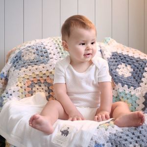 Natural Organic Cotton Pointelle Bodysuit