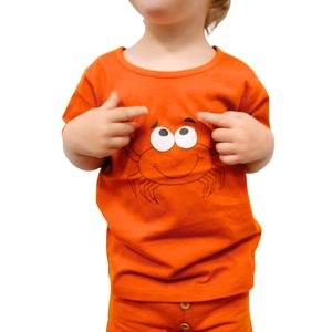 Organic Cotton Daring Crab Tee Shirt