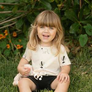 Organic Cotton Tui and Fantail Tee Shirt