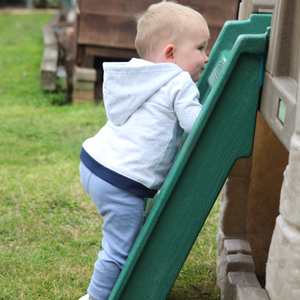 Organic Cotton Bottoms: Organic Cotton Leggings – Powder Blue
