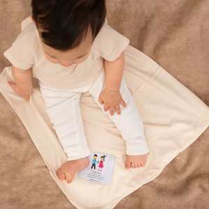 Organic Cotton Baby Blankets: Organic Cotton Swaddle Blanket - Assorted