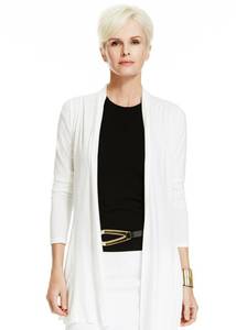 PAULA RYAN Slim Fit Sleeveless Crew Neck Top - Ecovero Black