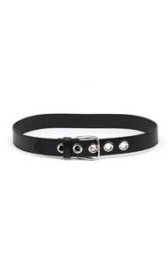Leather: PAULA RYAN Eyelet Leather Belt