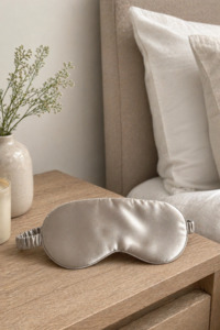 SILK SENSATION - Eye Mask - Taupe