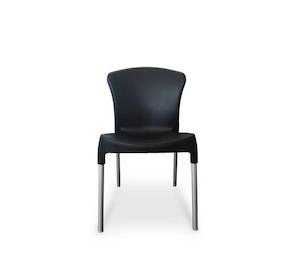 Commercial: Stella Chair – Black (Stackable)