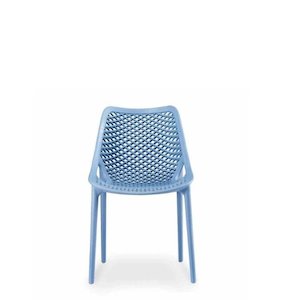 Commercial: Soprano Outdoor Chair - Light Blue (Stackable)